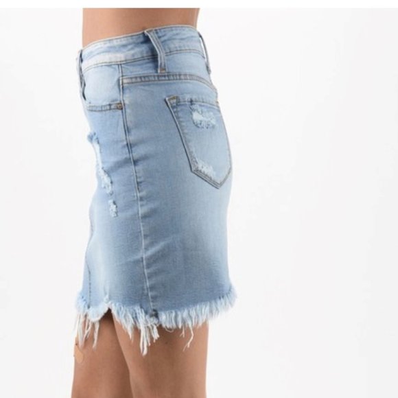 Denim Skirt - Picture 1 of 3